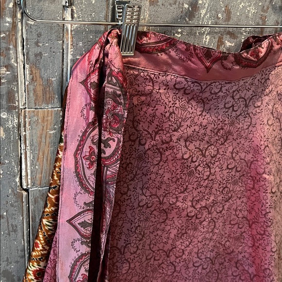 Vintage Multicolor A-Line Skirt - Picture 6 of 7